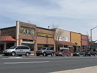 USA - Flagstaff AZ - Old Shops (27 Apr 2009)